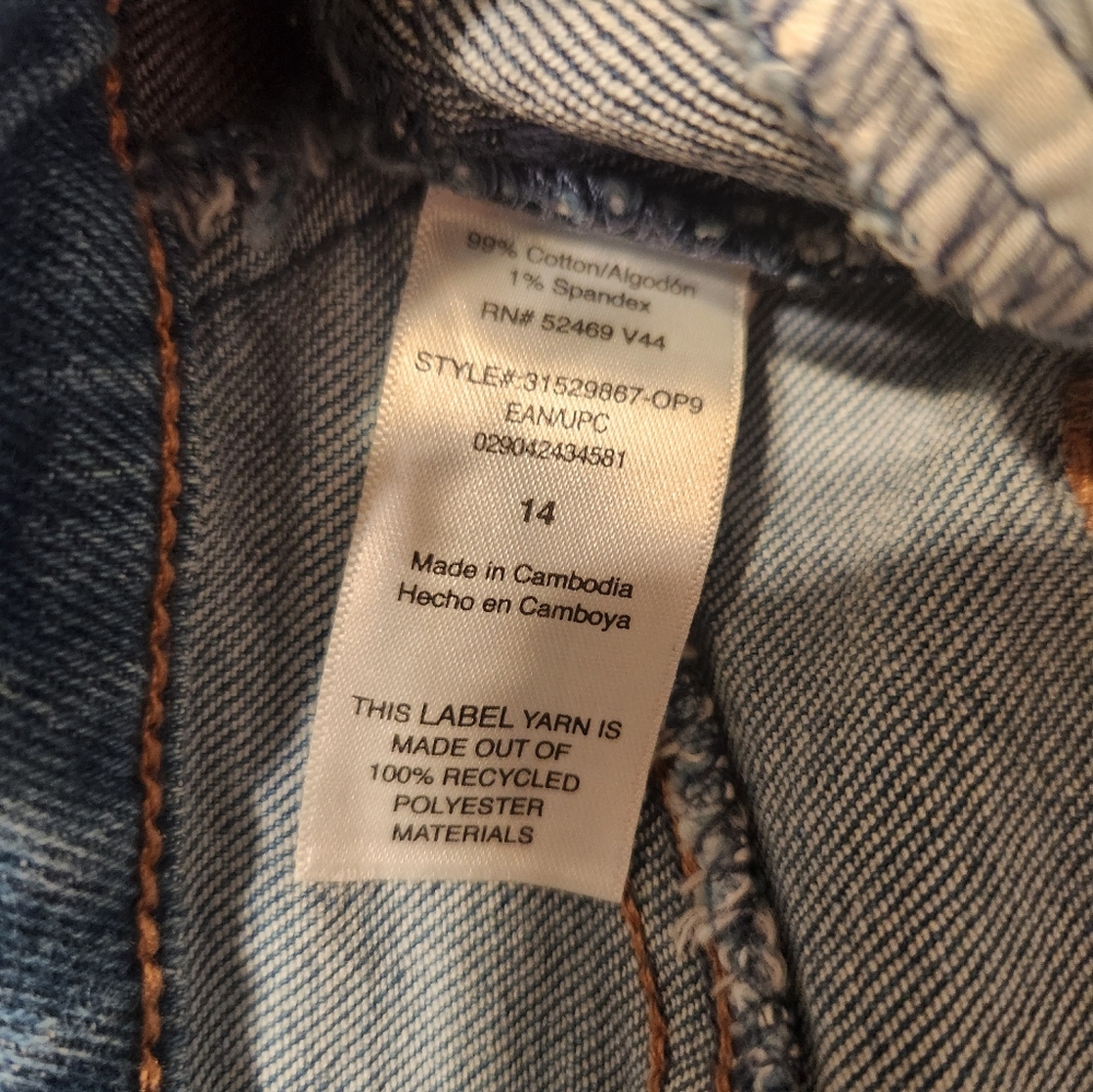 Plus sized- Scoop NYC Light Blue Wide Leg Jeans - Picture 12 of 12